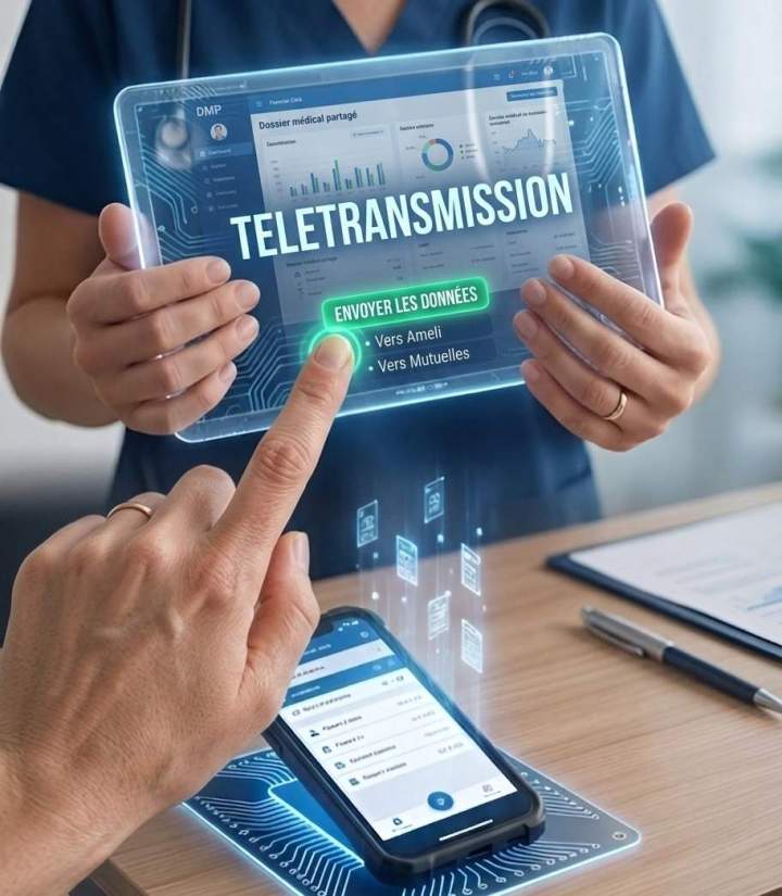 Télétransmission pour cabinet médical Guadeloupe